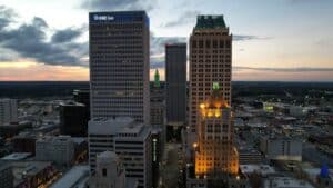 Oklahoma City downtown skyline
