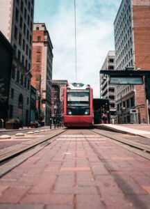 Oklahoma City streetcar downtown