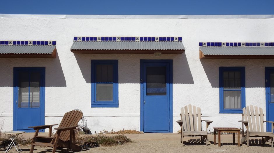 Hot springs bathhouse in Truth or Consequences New Mexico