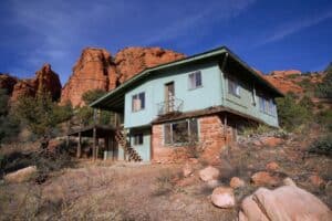 Residential neighborhood in Sedona Arizona