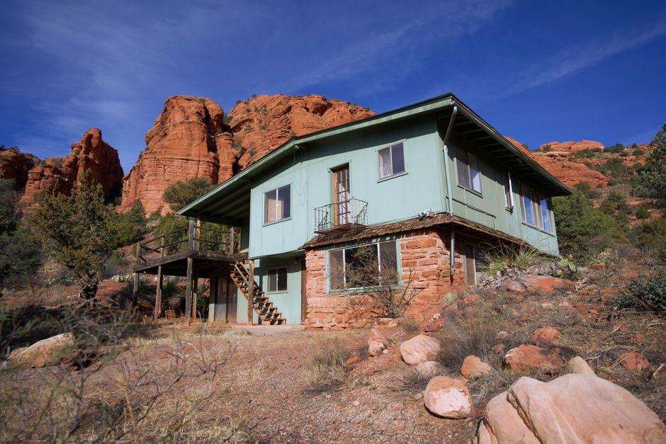 Residential neighborhood in Sedona Arizona