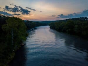 Table Rock Lake near Branson Missouri Ozarks