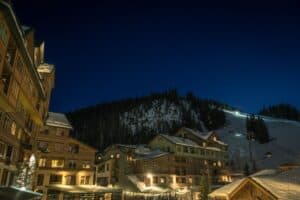 Ski lift and resort workers in a Colorado mountain town