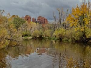 Commuter traffic between Cottonwood and Sedona Arizona