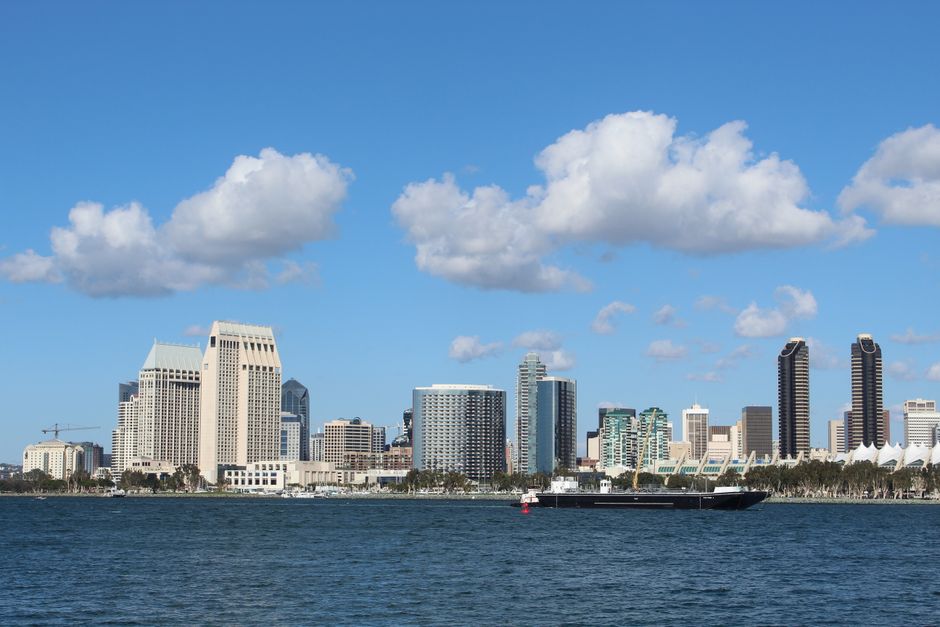 Biotech office park in San Diego California
