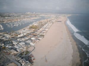 California coastline comparing multiple coastal cities
