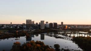Richmond virginia skyline