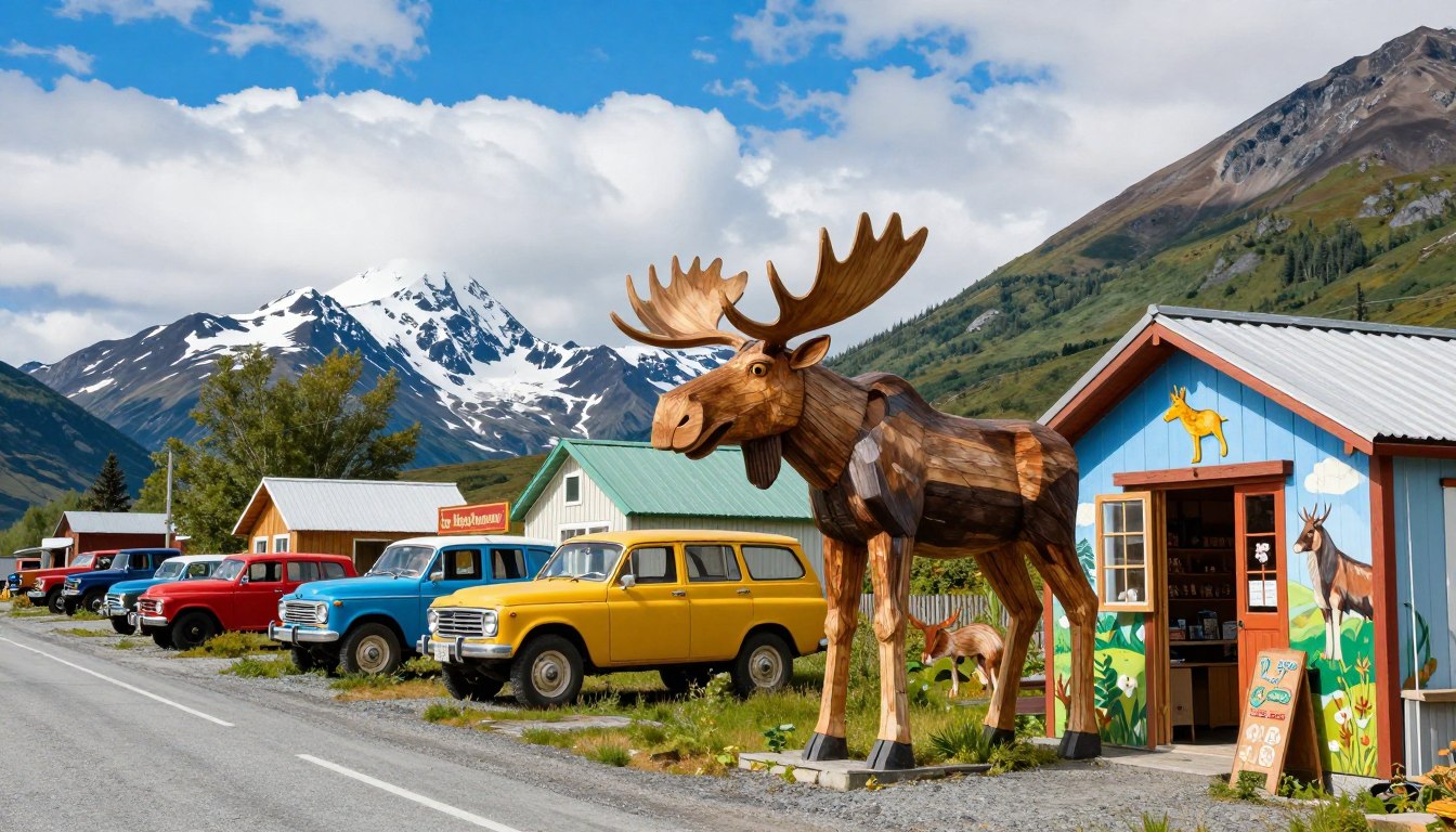 roadside attractions in Alaska
