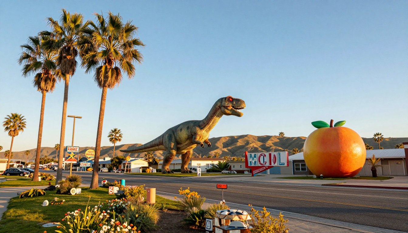 roadside attractions in California