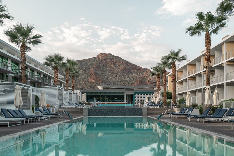 Scottsdale Arizona desert resort pool
