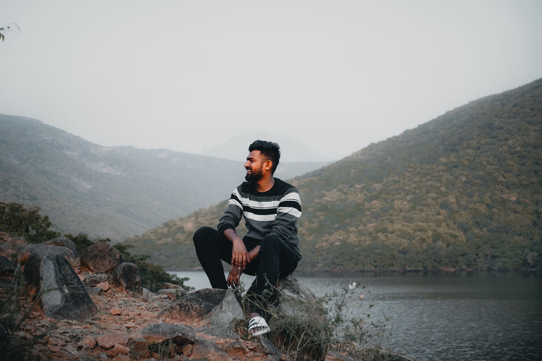 Traveler instagram photo scenic view