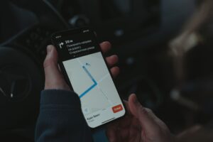 Traveler phone maps app