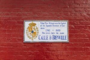 Historic shotgun houses in the Treme neighborhood of New Orleans