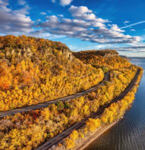 Scenic lake view representative of Midwest regional tourism comparison
