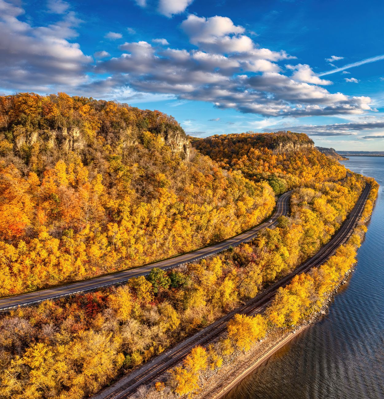 Scenic lake view representative of Midwest regional tourism comparison
