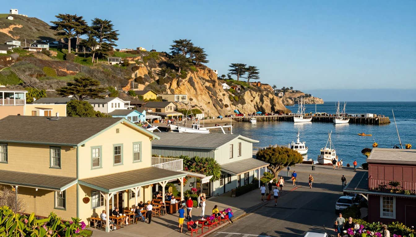 California coast towns