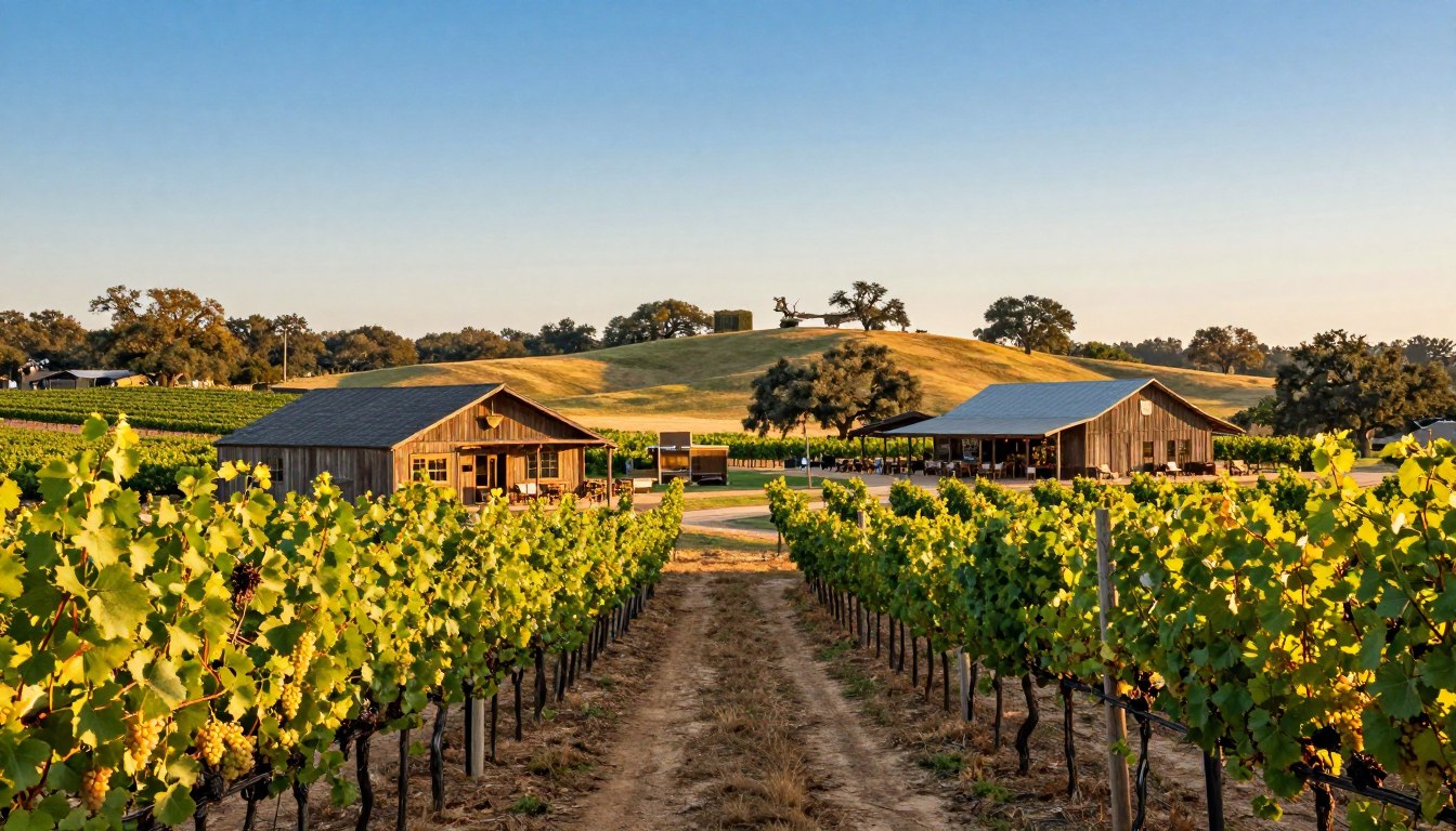 Fredericksburg Texas wine country