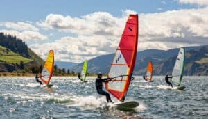 Hood River Oregon windsurfing