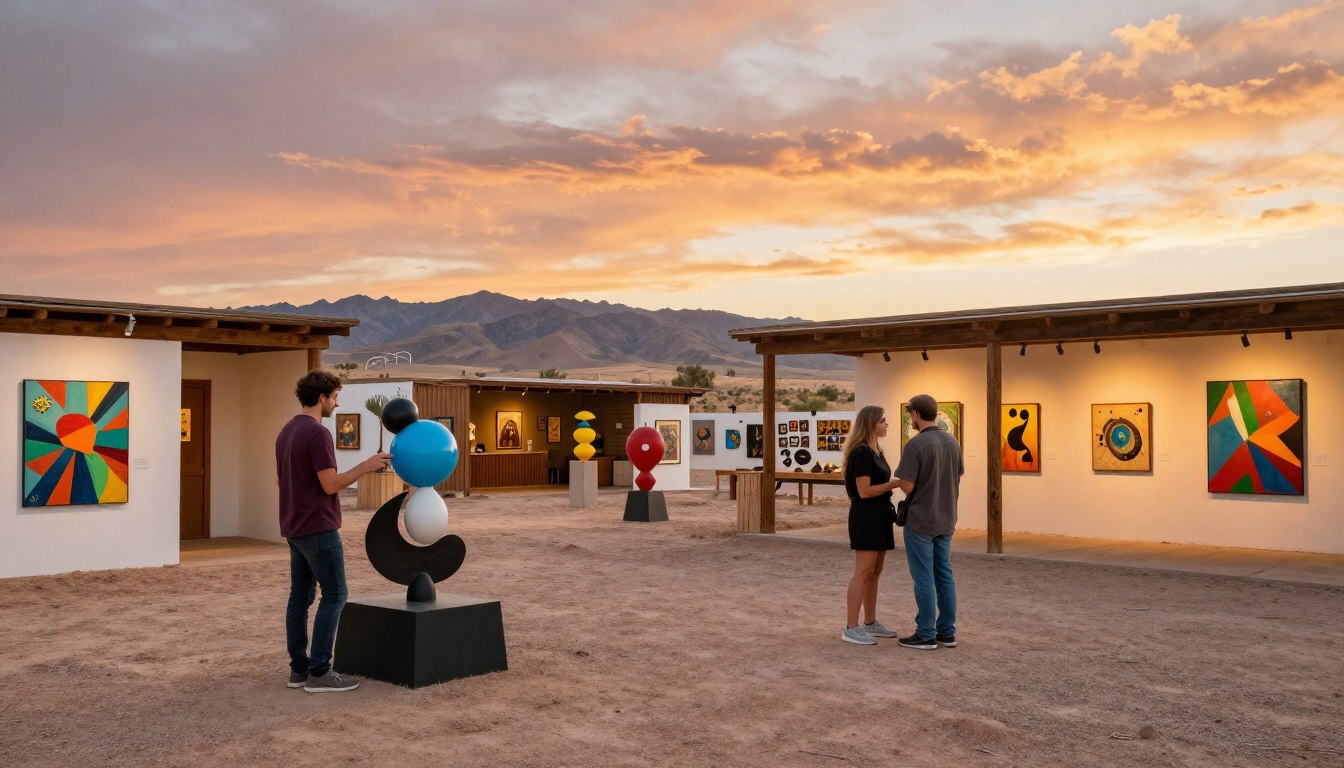 Marfa Texas art scene