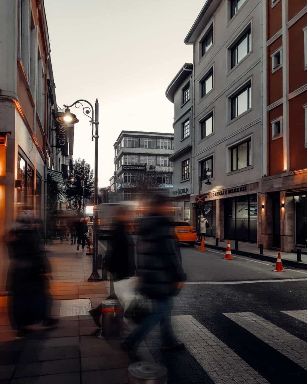 Travel scene related to What happens to the character of a walking street after it goes car-free – the specific before-and-after