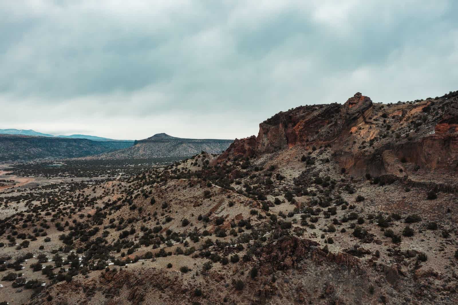 View connected to northern New Mexico beyond Taos