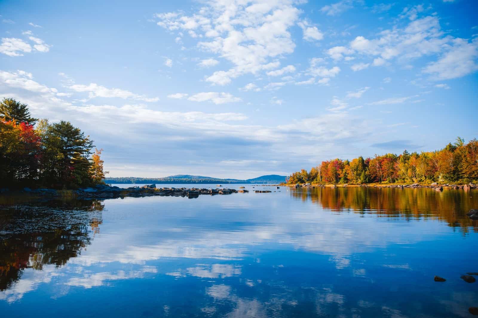 View connected to Maine communities north of Bangor