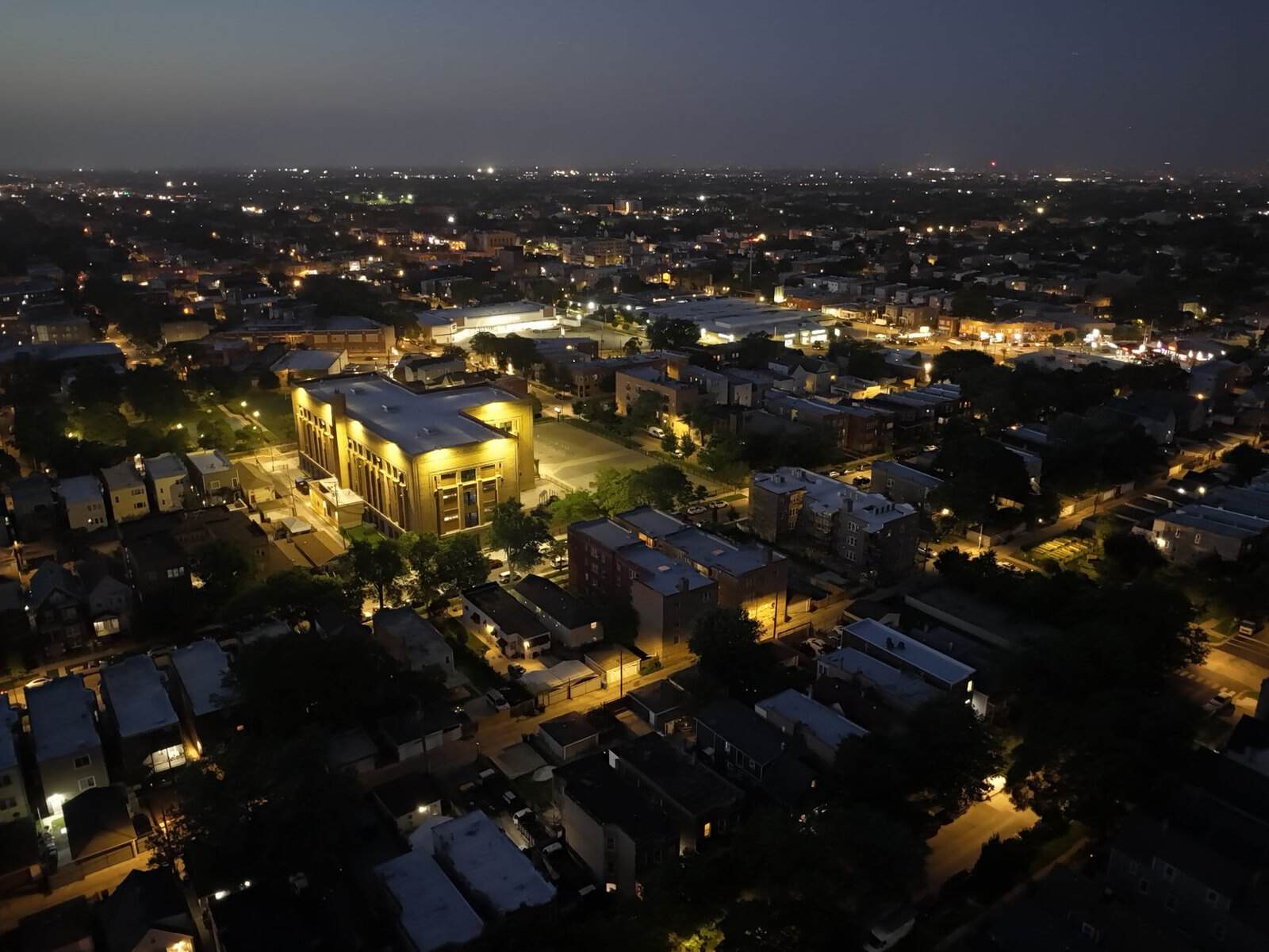 A view related to Elgin, Illinois