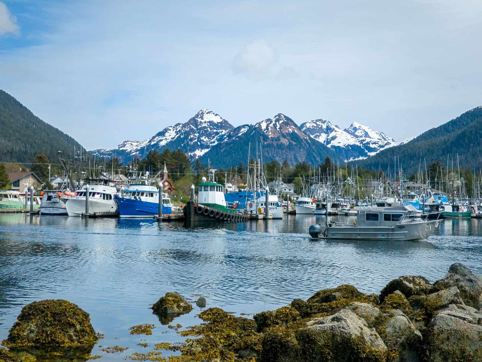 A view related to Sitka, Alaska