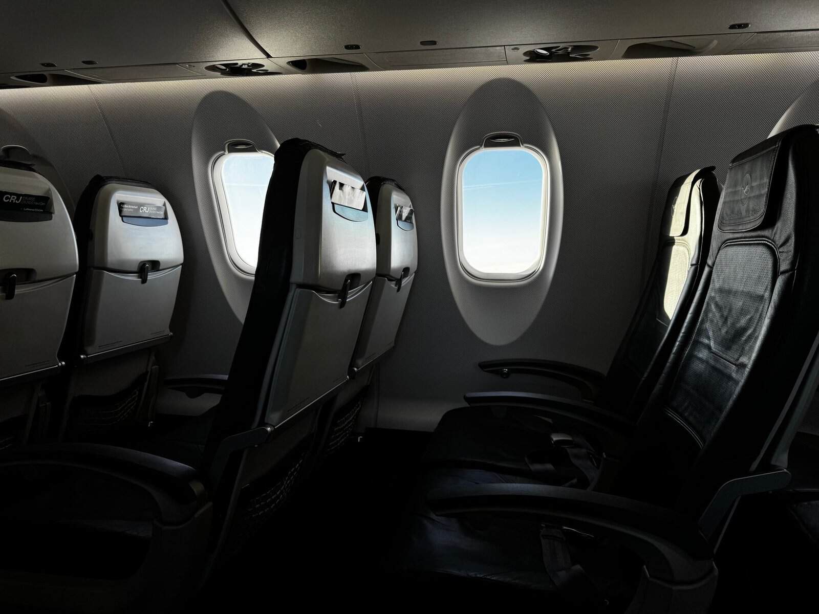 plane seats travel scene