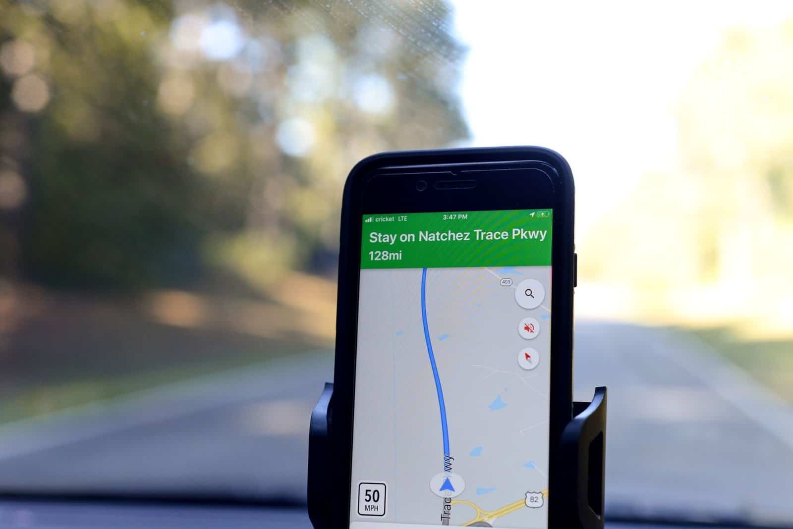 Natchez Trace Parkway travel scene