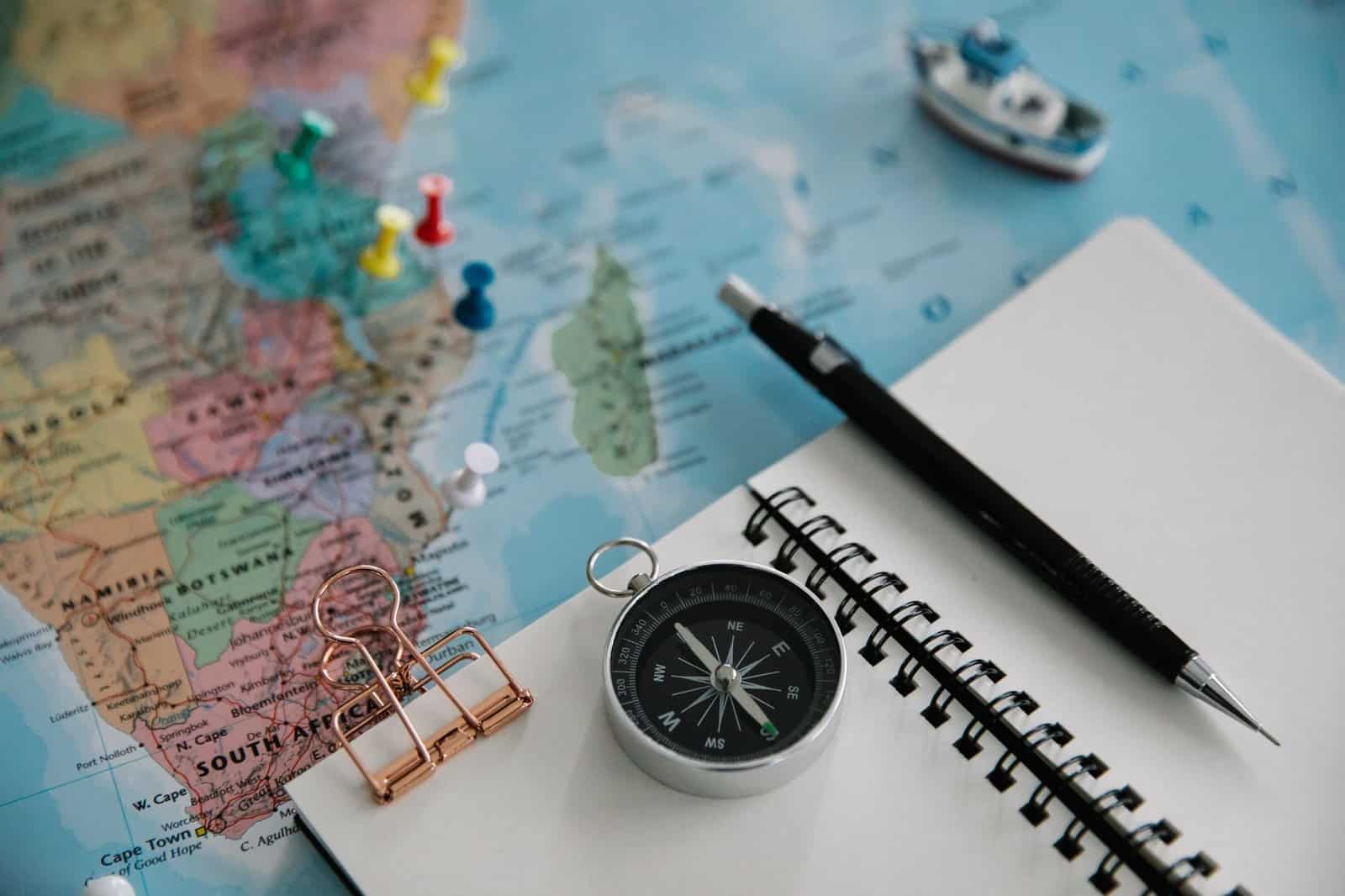 trip planning travel scene