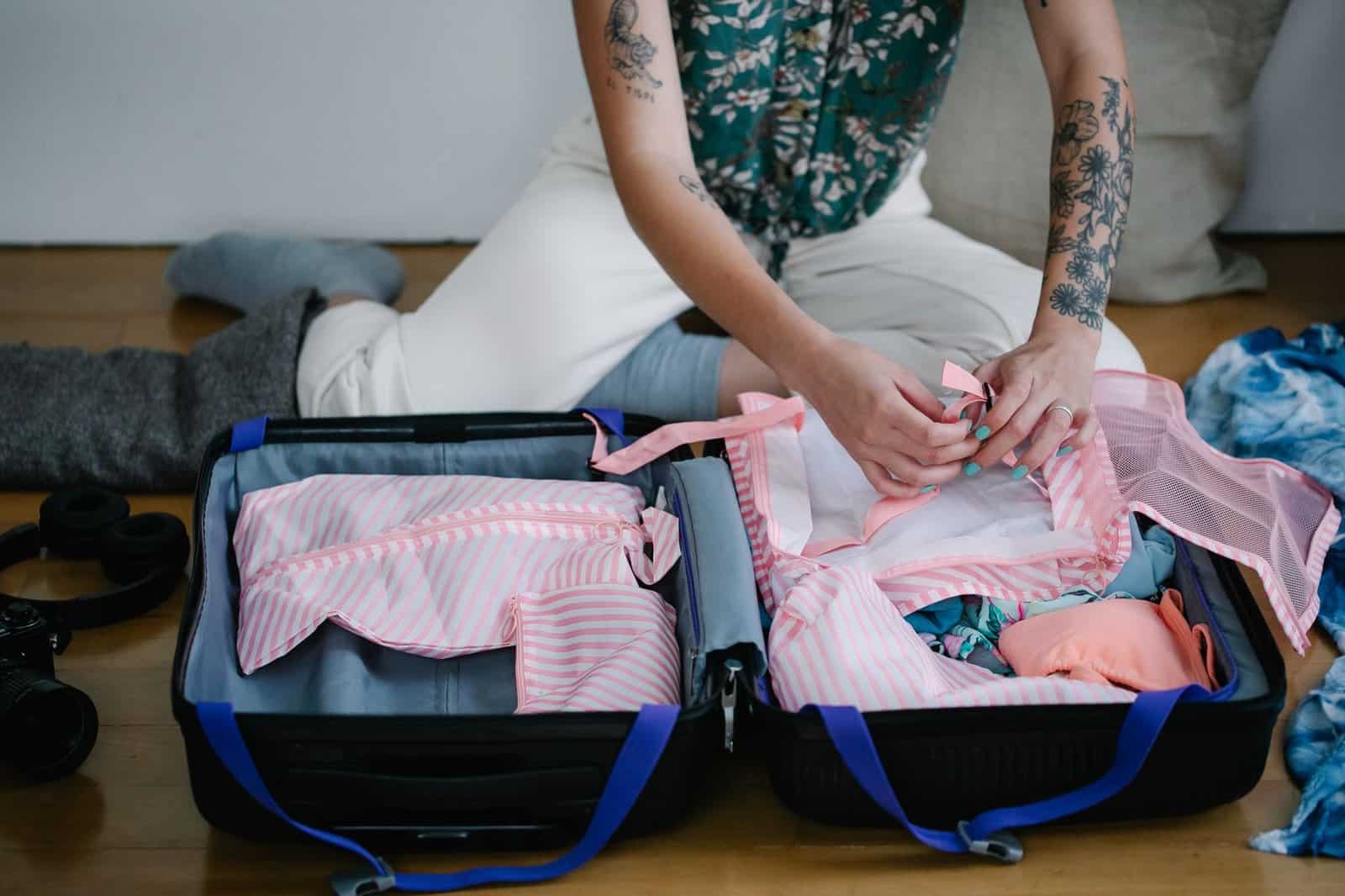 packing psychology travel scene