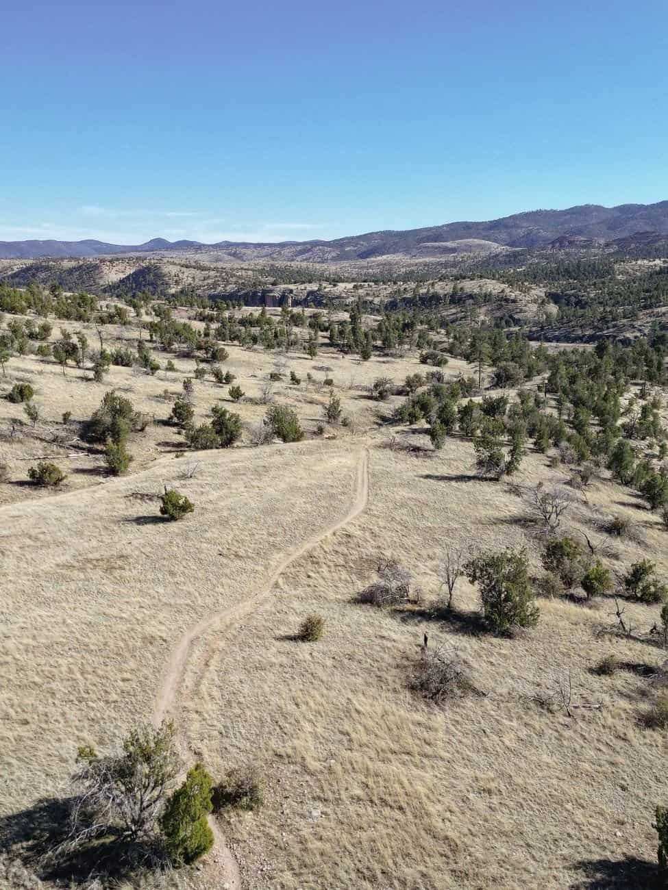 New Mexico high desert travel scene