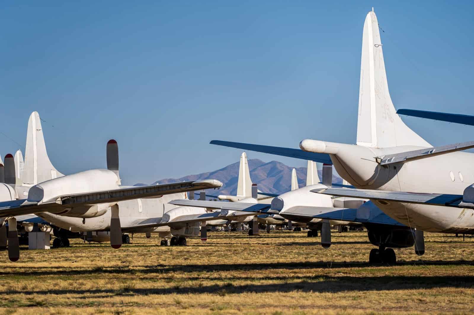 aircraft retirement travel scene