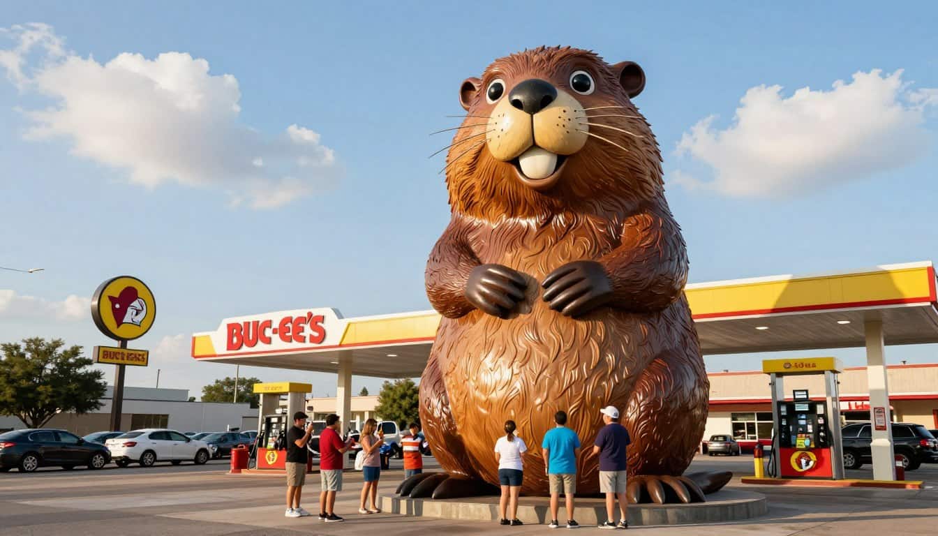 Buc-ee’s beaver statue Texas