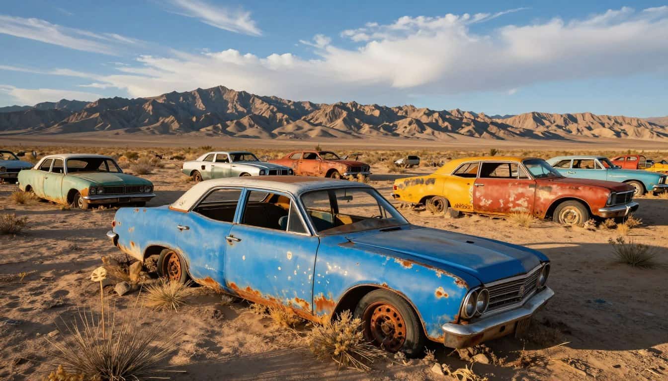 International Car Forest Goldfield Nevada