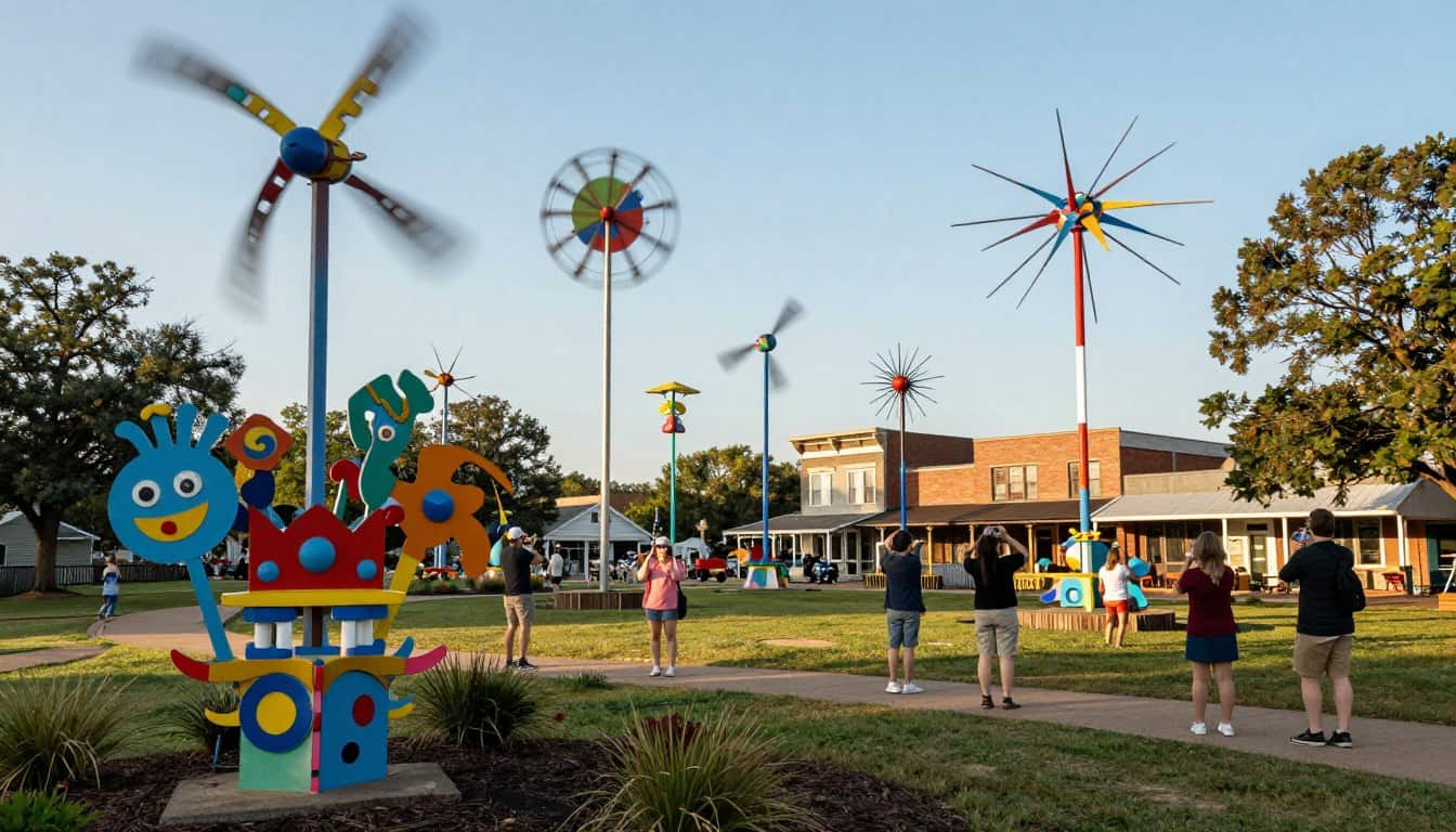Vollis Simpson Whirligig Park Wilson NC