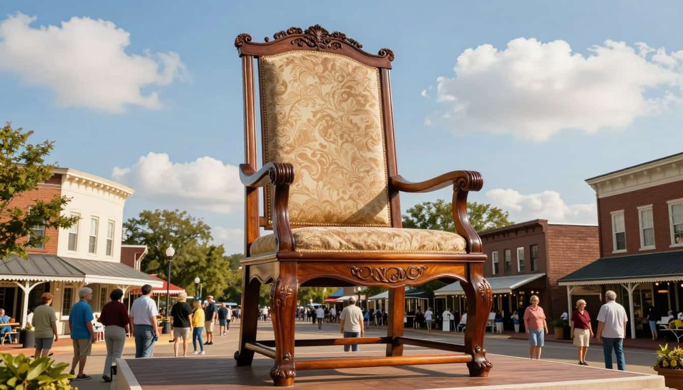 World’s Largest Duncan Phyfe Chair Thomasville