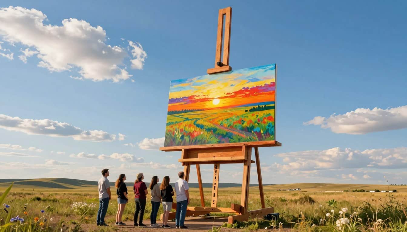 World’s Largest Easel Goodland Kansas