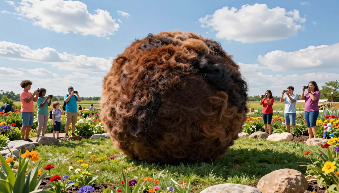 World’s Largest Hairball Garden City Kansas