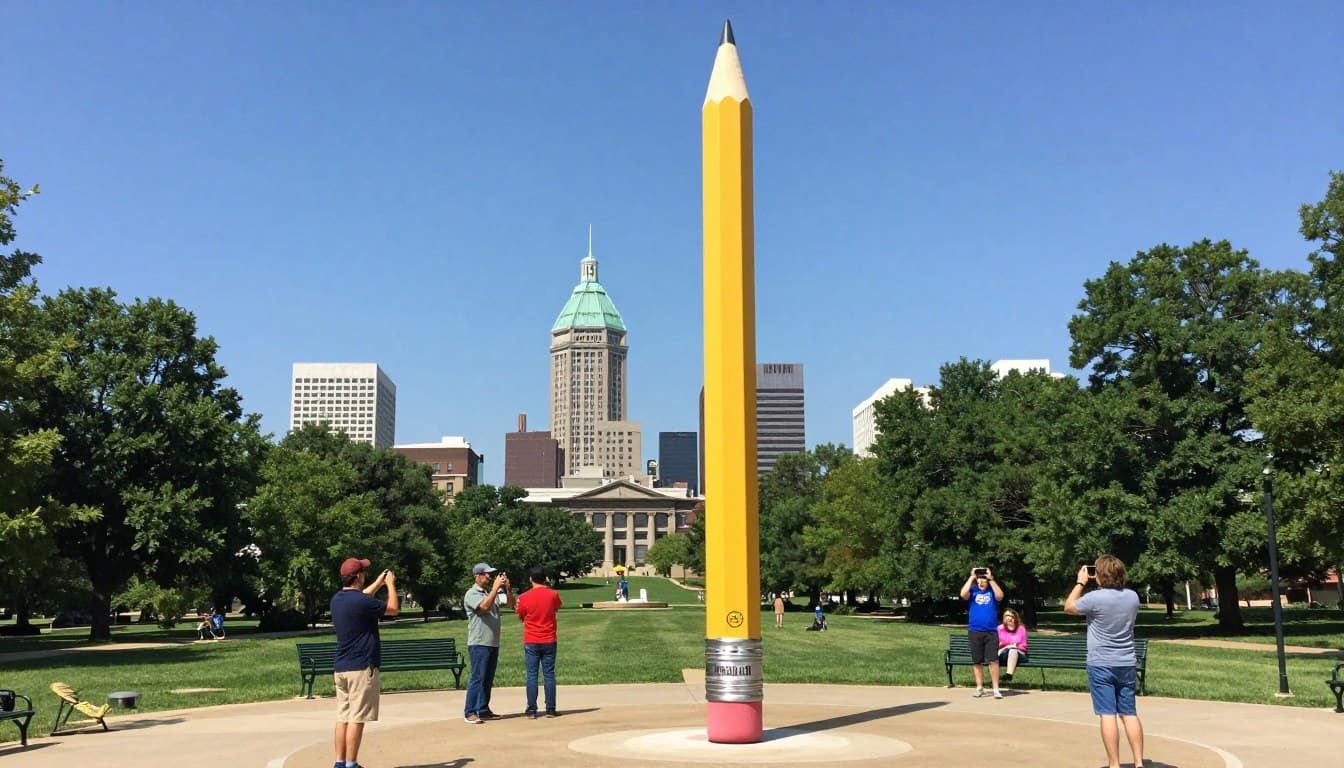 World’s Largest Pencil St Louis Missouri
