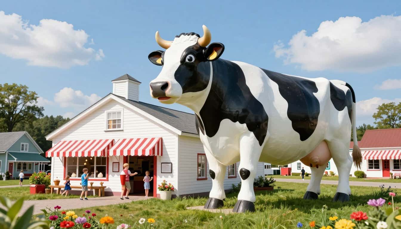giant cow Pennsylvania attraction