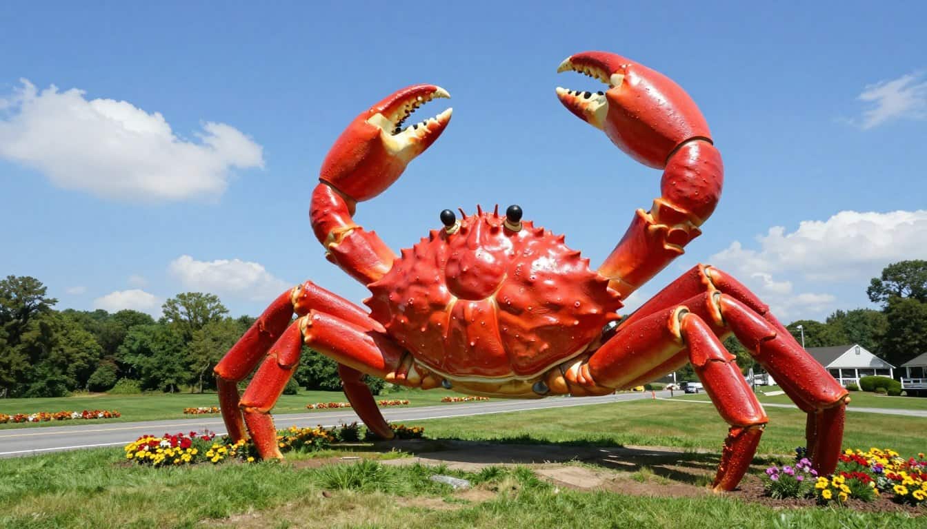 giant crab Maryland attraction