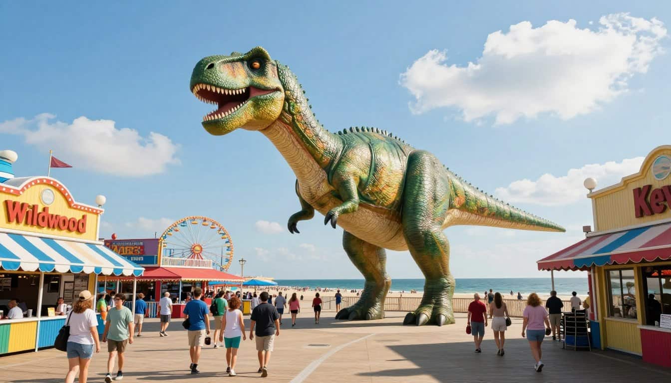 giant dinosaur Wildwood New Jersey
