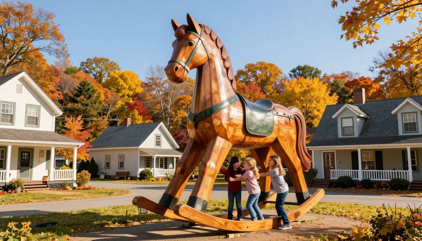 giant rocking horse Massachusetts